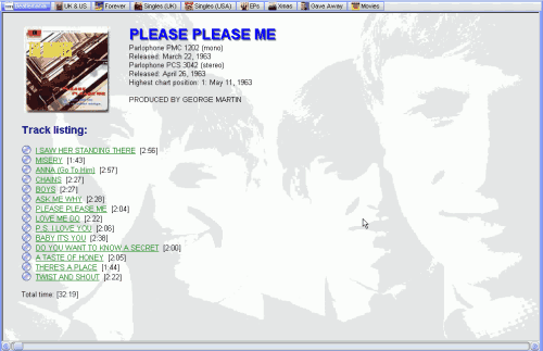 Information about album Information about album